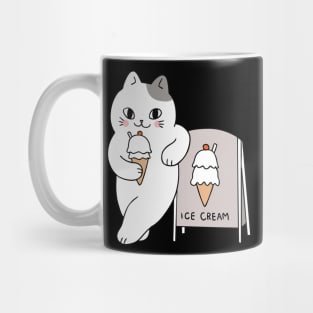 ice cream cat Mug